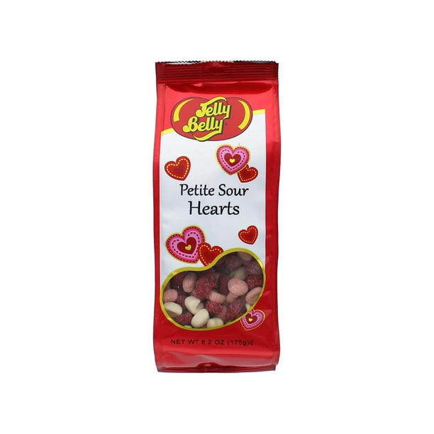 Jelly Belly, Petite Sour Hearts Jelly Beans 6.2 Oz