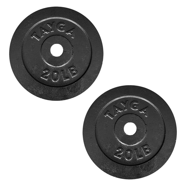 Par de Discos Tayga 20 Lb
