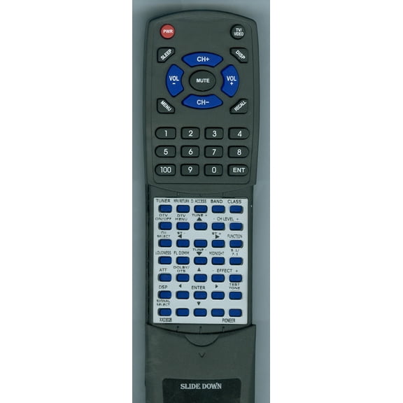 Replacement Remote for PIONEER RTXXD3028, XXD3028, VSXD810S, VSXD710S, HTP710