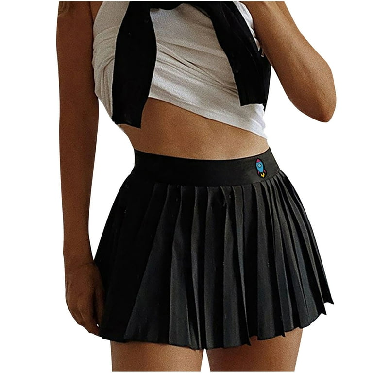 Black tennis skirt walmart cheap