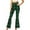 Army Green, variant on Womans Pants Fashion St. Patrick's Day Printed High Waist Flare Pants Wide Leg Stretchable Trousers Sweatpants for Women Army Green S