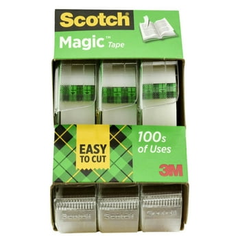 Scotch Magic Tape Dispenser.  in. x 325 in., 3 Dispenser