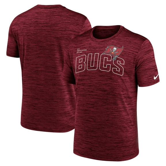 Men's Nike Red Tampa Bay Buccaneers Velocity Arch Performance T-Shirt