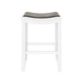 thumbnail image 4 of Hillsdale  Furniture Avant Wood Backless Counter Height Stool, White, 4 of 5