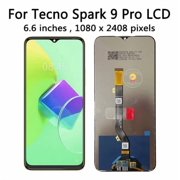 LCD Touch Screen for Tecno Spark 9 Pro KH7 KH7N Black