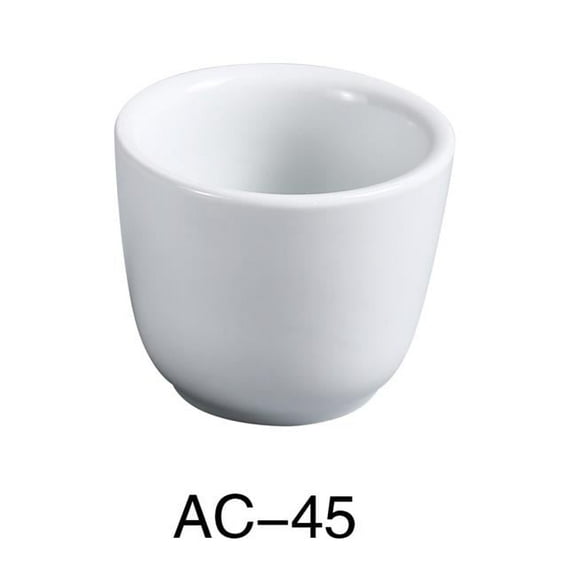 Yanco AC-45 3 in. 4.5 oz ABCO Chinese Tea Cup - Porcelain, Super White - Pack of 36