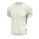 thumbnail image 2 of pstuiky camisetas de hombre, Suéter informal y moderno de color sólido con cuello redondo y manga corta para hombre camisetas de hombre m, 2 of 6