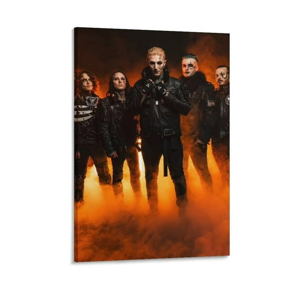 Motionless in White 18 Canvas Poster Wall Decorative Art Painting Living Room Bedroom Decoration Gift