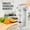White, variant on Culinary Chef Effortless Soda Maker - Eco-Friendly, Electricity-Free, with Reusable Bottle - Black