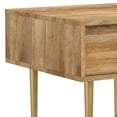 thumbnail image 6 of Simpli Home Fallon SOLID MANGO WOOD 20 inch Wide Square Contemporary End Table with Drawer in Natural, 6 of 7
