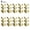 Golden, variant on Solid Brass Skirting Board Corner Protectors - Enhanced Protection & Decorative Furniture Accents (10 Pcs)
