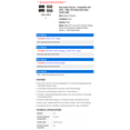 thumbnail image 2 of Rear Brake Pad Set - Compatible with 2005 - 2008, 2010 Mercedes-Benz SLK55 AMG 2006 2007, 2 of 2