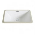 thumbnail image 1 of Kraus KCU-241 Elavo Small Rectangular Ceramic Undermount Bathroom Sink with Overflow, White, 1 of 6