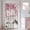 Cherry Blossom, variant on Farmhouse Rustic Shower Curtain with Hooks, Wooden Plank Butterfly Floral Bathroom Curtain, Western Country Inspirational Quote Waterproof Fabric Decor, 72 x 72 Inch