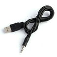 thumbnail image 5 of 3.5mm AUX Audio To USB 2.0 Male Charge Cable Adapter Cord For Car MP3 New a, 5 of 8