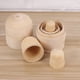 thumbnail image 4 of EeaseMX 5 muñecas Matryoshka de madera sin pintar para manualidades., 4 of 7