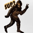 thumbnail image 2 of CafePress - Bigfoot Sasquatch Yetti Sup - Adjustable Unisex Printed Trucker Hat with Mesh Back, 2 of 8