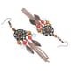 thumbnail image 4 of Pendientes de borla con colgante redondo pendientes con colgante de hoja regalo de vacaciones aleación de cristal de imitación para boda para aniversario ANGGREK Otros, 4 of 8