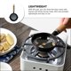 thumbnail image 3 of BESTYASH Sartén De Hierro Fundido Para Freír Huevos Pancakes Y Postres Pequeño, 3 of 8