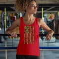 thumbnail image 4 of Camo American Flag Women's Tank Top USA Military Proud Army Veteran RED Friday 4th of July Camouflage Patriot, 4 of 7