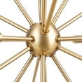 thumbnail image 3 of Globe Electric 91002459 Celeste 4 Light 30" Wide Abstract Pendant - Brass, 3 of 5