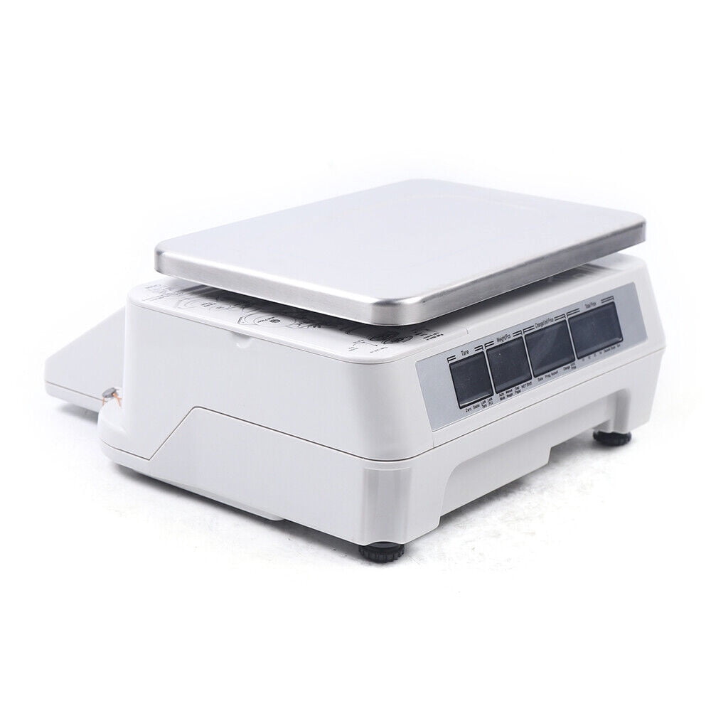 Digital Deli Meat Food Computing Retail Price Scale 66LB Retail with printer Digital Deli Meat Food Computing Retail Price Scale 66LB Retail with Printer