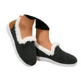thumbnail image 3 of YLYL Women's Winter Loafer Soft Plush Fur Lined Classic Comfy Non-Slip Indoor Outdoor Walking Snow Boots, 3 of 9