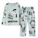 thumbnail image 2 of Sanrio 2024 Autumn Children's Milk Silk Pajama Set Kawaii Sanrioed Anime Cinnamoroll Kuromi Pajama Children's Home Clothing, 2 of 4