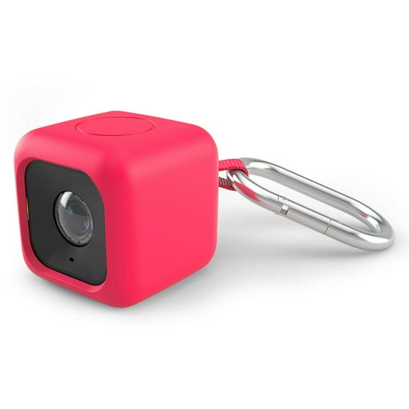 Polaroid Bumper Pendant Case for Polaroid Cube/Cube  Camera, Red