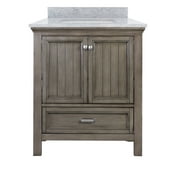 Miseno Mvtati30 Tatianna 30" Free Standing Single Basin Vanity Set - Distressed Grey /
