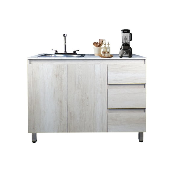 Cocina Integral Completa Premium CLAVEL Con Tarja