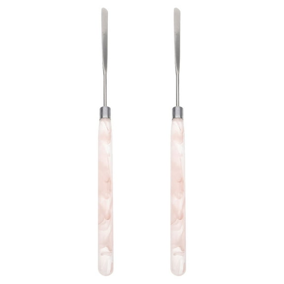 WEUVEB foundation spatula Makeup Metal ula Applying Foundation Women Beauty Scenarios 2Pcs Back to School