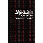 Pre-Owned Statistical Adjustment of Data (Paperback 9780486646855) by W Edwards Deming