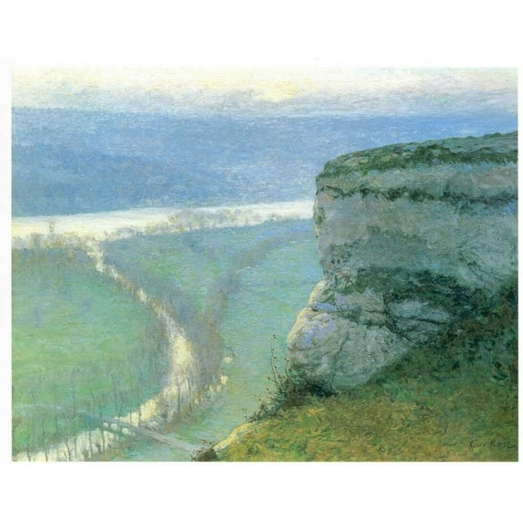 The Large Rock-Rose - CANVAS OR FINE PRINT WALL ART