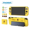 thumbnail image 4 of DOBE All-in-One Protective Accessory Bundle for Nintendo Switch OLED - Console & Controller Hard Case, Game Card Storage Box, Ergonomic Thumb Grips, Customizable Protection Kit, 4 of 6