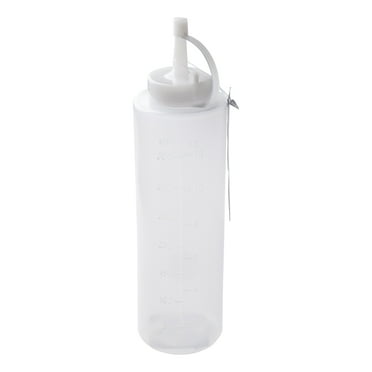 Mainstays 14-Ounce Oil & Vinegar Plastic Squeeze Bottles, 1 Pack Leak Proof Dressing Dispenser
