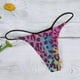 thumbnail image 2 of Gibobby Calzoncillos de encaje para mujer sexys Bragas de cintura cómodas con estampado de de tanga sexy para mujer(Blanco,M), 2 of 4