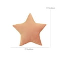 thumbnail image 3 of TOPRenddon Star Pillow, Decorative Throw Pillows for Bed Couch, 15.7" Star Shaped Pillow Plush Floor Cushions Room Decor Pillow with Soft Faux Rabbit Fur for Sofa Bedroom Living Room, 3 of 6