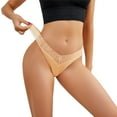 thumbnail image 1 of B91xZ Culotte en Coton pour Femmes, Khaki TG, 1 of 5
