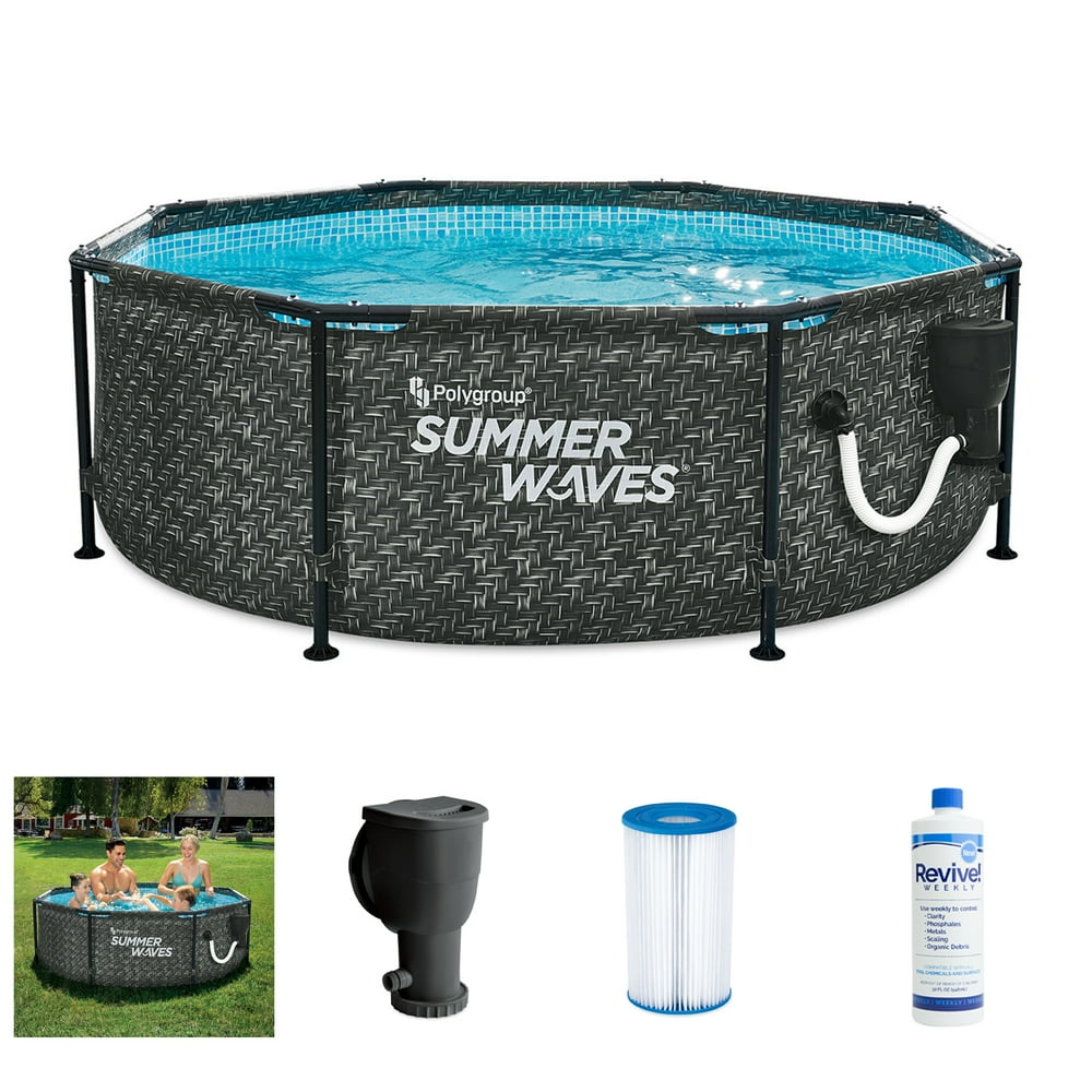 summer waves 16 ft elite frame pool