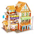 thumbnail image 1 of Kids 3D Stereo Puzzle Cartoon House Castle Building Model DIY Handmade Early Learning Educational Toys Gift For Children, 1 of 5