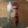 thumbnail image 3 of Men's Casual Pants Scary Lightweight Pants Problem Solving Casual Wear Stylish Print Comfortable Casual Bottoms, 3 of 3