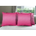 thumbnail image 6 of Ambesonne Ombre Throw Pillow Cover 4 Pack, Modern Pink Room Design, 16", Pink, 6 of 7
