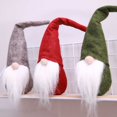 thumbnail image 2 of Árbol de Navidad Muñeca Navidad Pequeño Santa Gnomo Juguete Decoración colgante Asistente Escritorio Encantador Festival Regalo de vacaciones Rojo + Gris + Verde kenally ZHF0242, 2 of 6