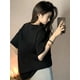 thumbnail image 2 of New Spring And Summer Short-Sleeve T-Shirts for Regular-Size Women, Featuring a Loose Fit, Solid Colors, And a Simple Design, Perfect for And Casual Wear., 2 of 6