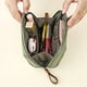 thumbnail image 4 of Dinheiro Bolsa de cosméticos impermeable portátil para viajes al aire libreverde, 4 of 5