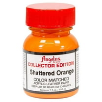 Angelus Leather Paint - Shattered Orange (Collector Edition), 1 oz