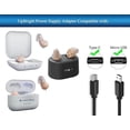 thumbnail image 2 of 5V AC DC Adapter for A-udien Atom PRO 2 BTE OTC Hearing Aids Amplifier Aide Wireless Rechargeable Portable Charging Case AtomPRO LX050100 USB Power Supply, 2 of 5
