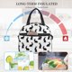thumbnail image 4 of Disketp Black Rabbit Lonchera Térmica para Mujer y Hombre, Bolsa de Almuerzo Reutilizable e Impermeable para Trabajo, Viajes y Picnic, 4 of 7
