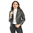 thumbnail image 1 of Chamarra biker con estoperoles Roman Fashion /Juvenil, 271 (Gris obscuro) gris oscuro M, 1 of 6